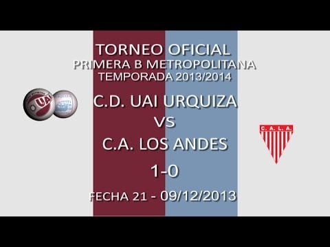 Resumen UAI Urquiza 1 - Los Andes