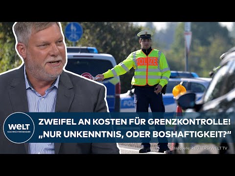 GRENZKONTROLLEN: 80,5 Millionen Euro Kosten! – Bundespolizeigewerkschaftler widerspricht