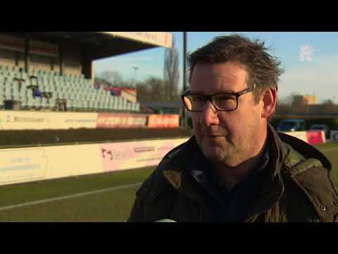 Stanley Rieborn (coach VV Brielle) na de 1-1 tegen Sportclub Feyenoord