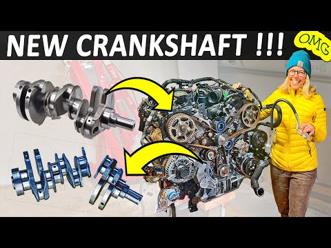 Install New Crankshaft after only 64000 km / S4-Ep15