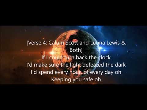 callum scott & leona lewis you are the reason lyrics