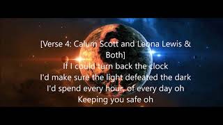 callum scott &amp; leona lewis you are the reason lyrics