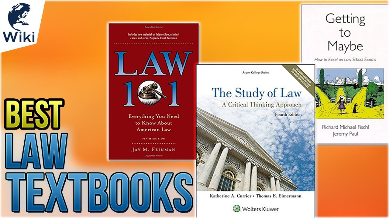 10 Best Law Textbooks 2018