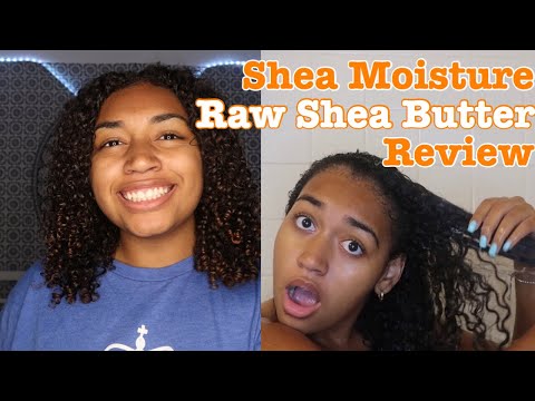 Shea Moisture Raw Shea Butter Review!