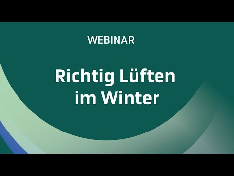 Richtig lüften im Winter