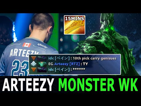 ARTEEZY 15MINS RADIANCE WK vs ICEICEICE MANTA AXE | DOTA 2 Gameplay