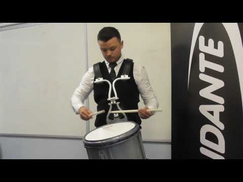 World Solo Drumming Championships 2018 Adult Semi Final Gareth McLees Field Marshal Montgomery