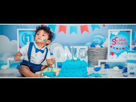 Anthuvan's 1st Birthday Cake smash  I 2022 I Blueink Productions