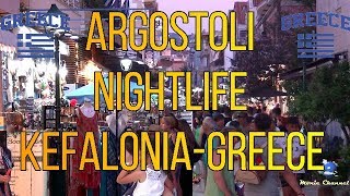Download the video "ARGOSTOLI NIGHTLIFE - KEFALONIA - GREECE [2019]"