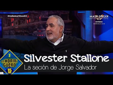 Jorge Salvador revela el grave incidente con Silvester Stallone que casi paraliza - El Hormiguero