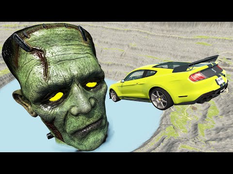 Quarry Jumping With Frankenstein - Beamng drive