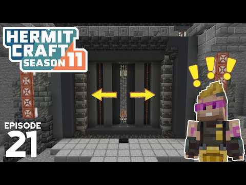 THE VAULT DOOR! - Hermitcraft 11 | Ep 21