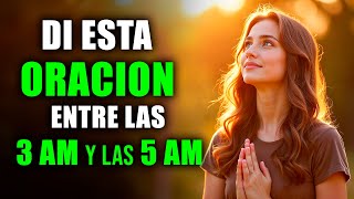 SI TE DESPIERTAS ENTRE LAS 3 Y LAS 5 AM 🙏 | Haz Esta ORACIÓN PODEROSA