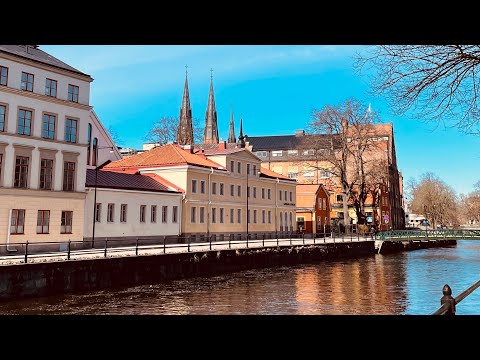 Uppsala, 4th largest city in Sweden 🇸🇪 Key attractions to visit in a day #walkingtour