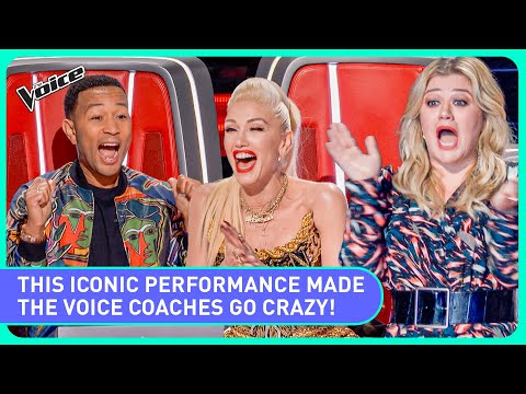 The Voice Coaches were Not Ready for this ICONIC Blind Audition!