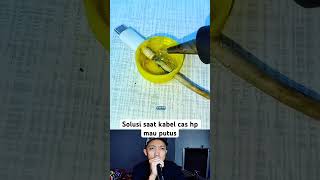 Download lagu Cara simpel mengatasi kabel cas mau putus #info #shortsvideo  #reaction mp3