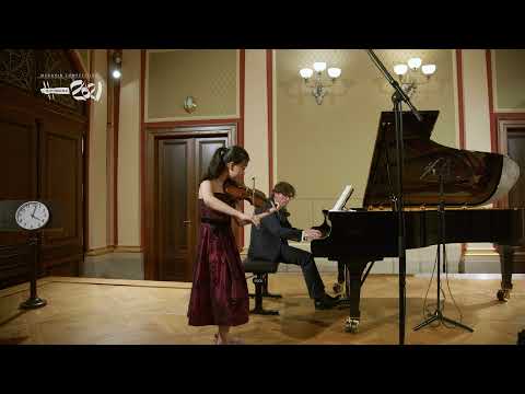Boha Moon performs Ysaÿe's Caprice d'après l'étude en forme de valse de Saint-Saëns