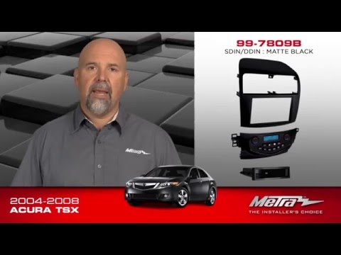 Metra ACURA TSX dash kit 99-7809B