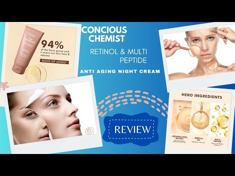 Concious Chemist ||The Defender||Multi peptide & Retinol| Anti Aging Night cream|| Honest Review
