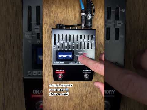 Metallica, Megadeth, Anthrax and Slayer tones with the Boss EQ-200 pedal