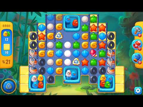 Fishdom 2021 - Level 6460   #playrix #fishdom #gaming