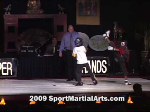 Pedro Barceno v Chance Maxwell - World Team Sparring Finals - 2009 NBL Supergrands
