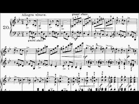 Heller 30 Studies Op.46 No.20 Sheet Music