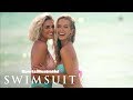 Allie Ayers Double Teams Her Sexy Beach Photoshoot | Casting Call | Sports Illustrated Swimsuit