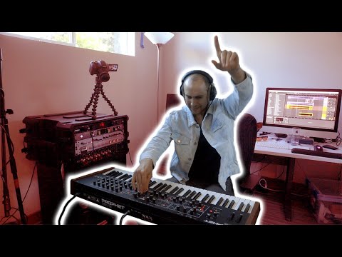 Live Electronic Dance Music Jam - Deadmau5 / Rufus Du Sol / Eric Prydz style #4