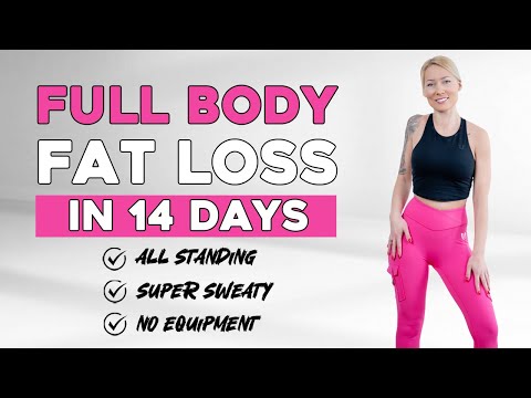 FULL BODY FAT LOSS in 14 Days🔥 30 MIN Tabata Standing Workout - No Jumping,No Equipment,No Lunges
