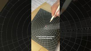 The secret to flawless mandala symmetry... 🤫✨ #arttips #dotmandala #beginnerarttips #satisfyingart