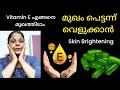 Vitamin e എങ്ങനെ മുഖത്തിടണം | How to use vitamin E On face | vitamin e capsules for skin