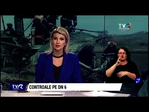 Controale și 550 de amenzi rutiere pe DN 6 Orșova- Caransebeș #StiriRegionale @TVRTM