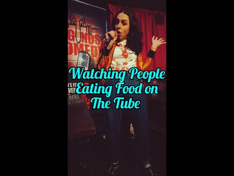 Watching People Eating Food On The Tube