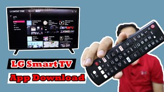 How to Download and Install APP on LG Smart TV