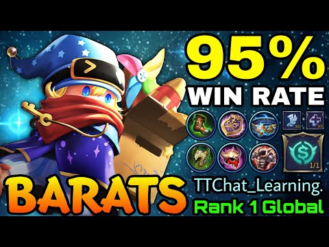 95% Win Rate Barats with Tanky Build! - Top 1 Global Barats by TTChat_Learning. - MLBB