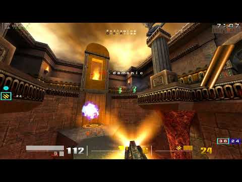 Quake 3 OSP: D|S vs cK TDM q3dm7