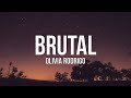 Olivia Rodrigo - brutal (Lyrics)