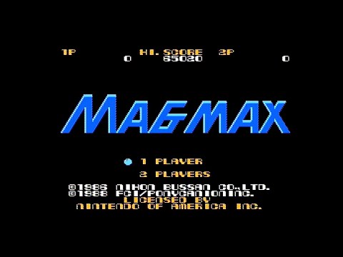 Magmax (NES) - Full Run with No Deaths (3 Loops)
