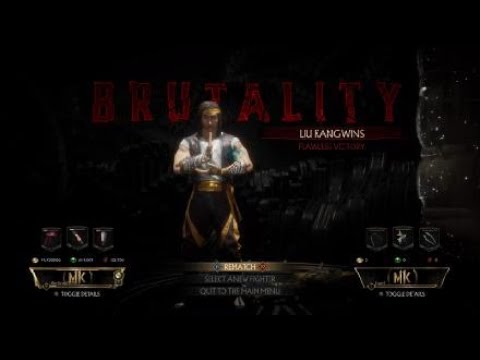 Mortal kombat 11 liu kang brutality tutorial:  chosen one