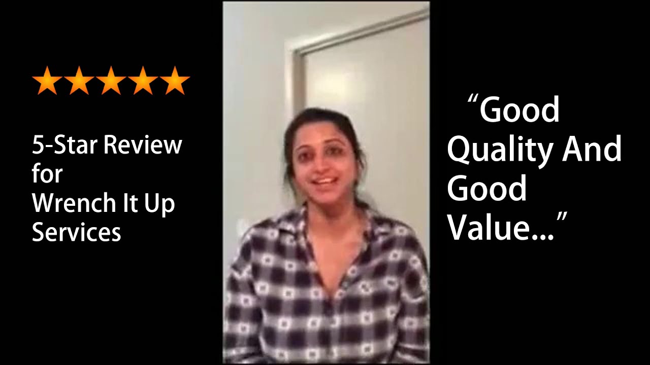 Good Quality And Good Value   - Client Testimony ~ 5 star reviews ~ best plumbers ~#wrenchitup