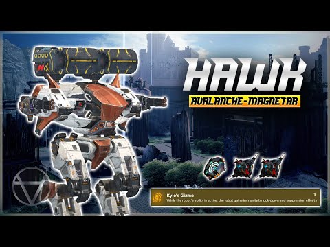 [WR] 🔥 Avalanche Magnetar HAWK – Gameplay | War Robots