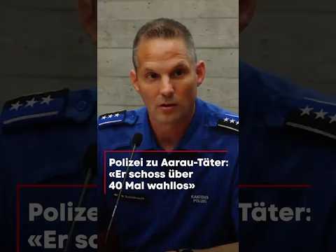 Rave-Amoklauf in Aarau: Polizei nennt neue Details zum Schützen