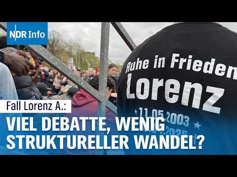 Video Thumbnail: Demo in Oldenburg: Ein Jahr nach dem Tod von Lorenz A. | NDR Info