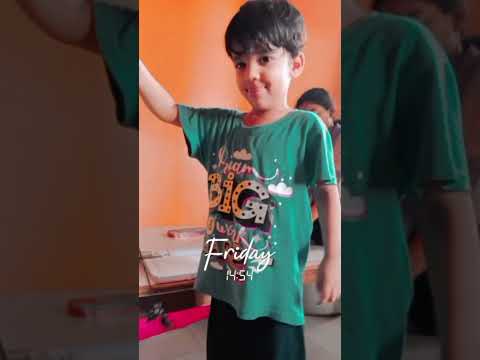 Rashid playing with bela 🐈 kitten 🐾