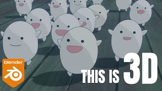 Studio Ghibli in Blender Tutorial/How to make the WaraWara from The Boy and The Heron