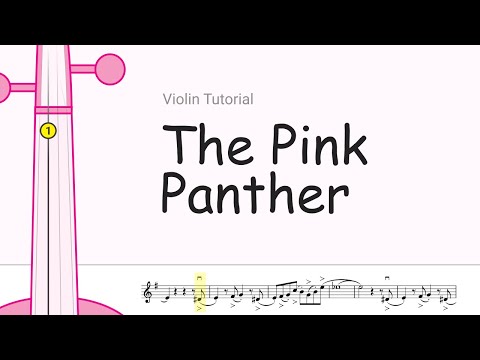 How to play The Pink Panther Theme | Violin Cover | Violin Tutorial | Sheet Music