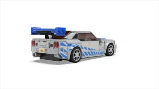 LEGO® Speed Champions 76917 2 Fast 2 Furious Nissan Skyline GT-R (R34)