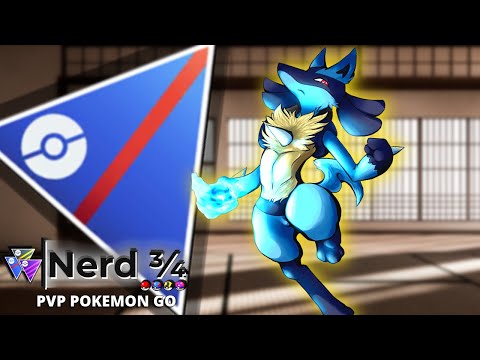 [DESTRUIDOR] VOCÊ PRECISA VER O PODER DE LUCARIO NO PVP POKEMON GO DA GREAT LEAGUE. GO BATTLE LEAGUE