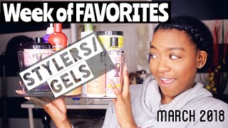 Best Stylers/Gels for Natural Hair | Week of Favs March 2018
